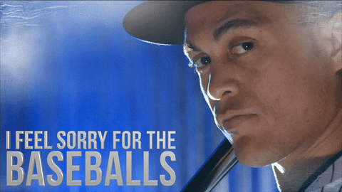 Giancarlo Stanton Sorry For The Baseballs GIF