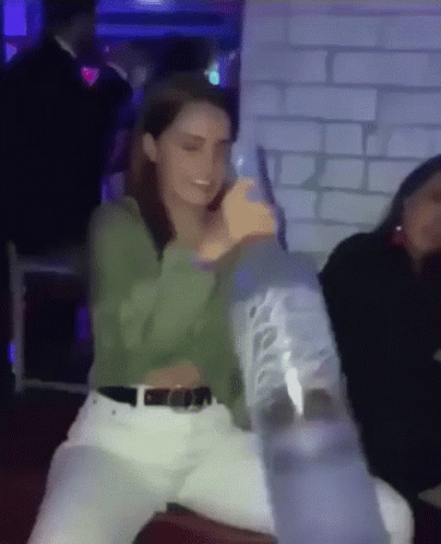 Giant Liquor Bottle Vodka Shots GIF