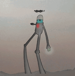 Giant Long Legs Shooter GIF