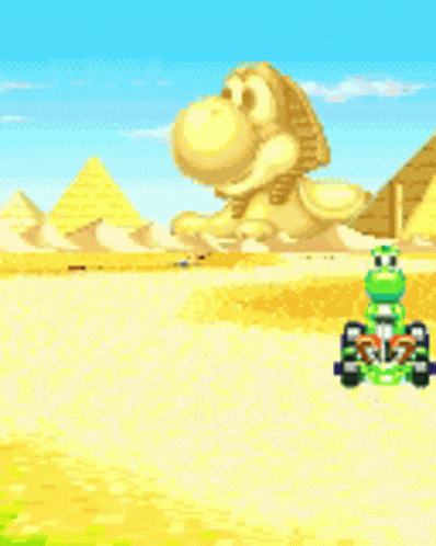 Giant Sphinx and Frog