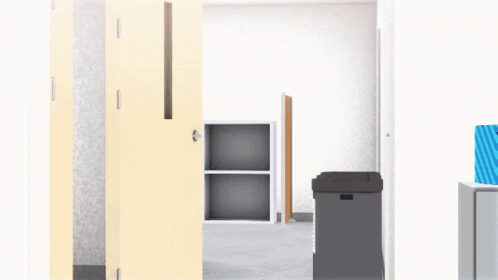 Giant Thermometer With High Temperature Moving Away GIF