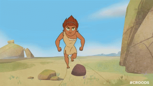 Giantess Kick Rocks Fail The Croods GIF