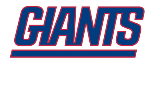 Giants Win Logo Sticker GIF