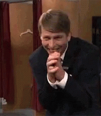 Giddy Chris Clayton GIF