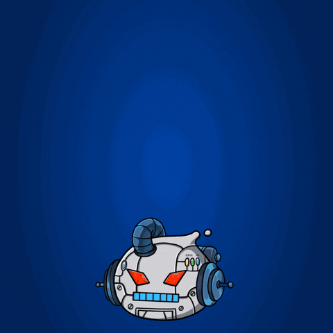 Gigachad Meme Bulky Robot GIF