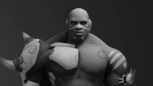 Gigachad Meme Overwatch Doomfist GIF