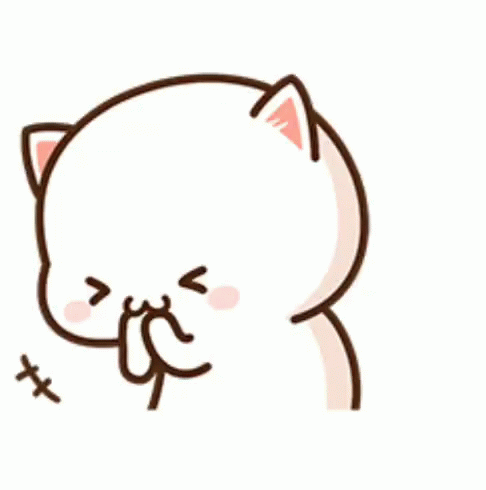 Giggling Cute Cat Laugh GIF