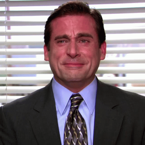 Giggling Laugh Michael Scott GIF