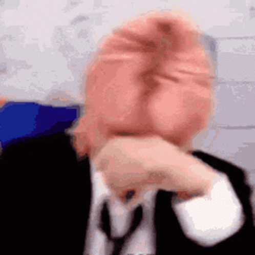 Giggling Pink Hair Yeonjun GIF