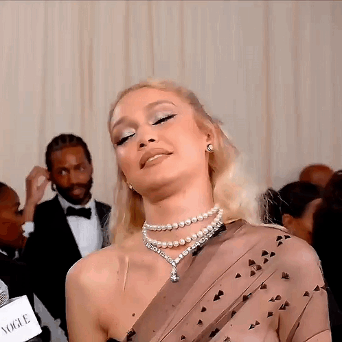 Gigi Hadid Met Gala Interview GIF