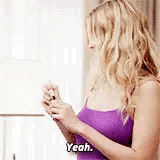 Gigi Hadid Saying Yeah GIF