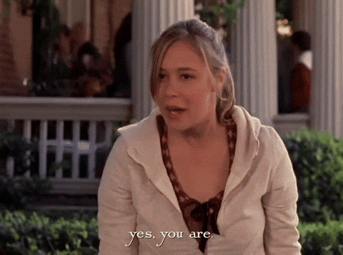 Gilmore Girls Paris Geller Yes You Are GIF