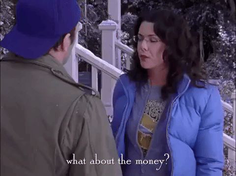 Gilmore Girls Where's My Money GIF