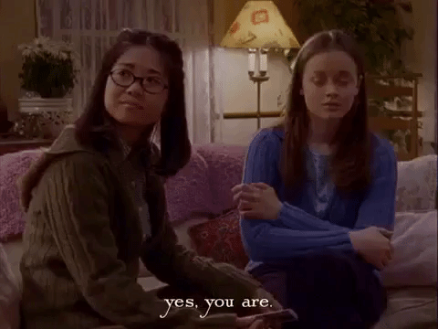 Gilmore Girls Yes You Are GIF