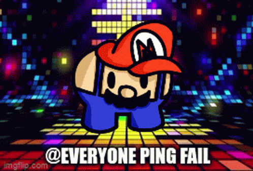 Gimkit Spinning Super Mario Ping Fail GIF