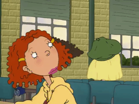 Ginger Foutley Acting Like Such A Spaz GIF