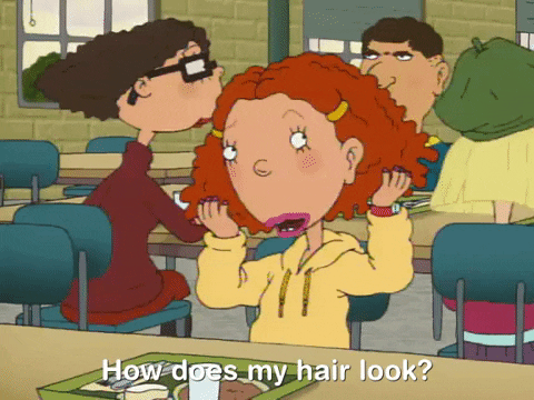 Ginger Foutley How Does My Hair Look GIF