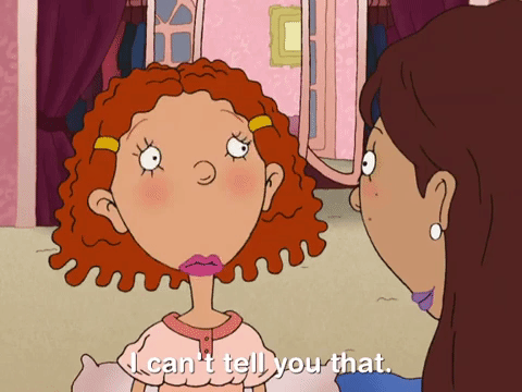 Ginger Foutley I Can't Tell You That GIF