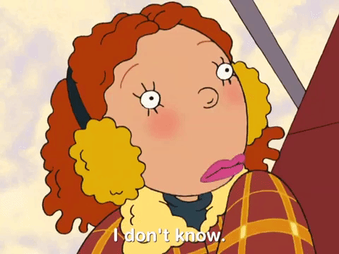 Ginger Foutley I Don't Know GIF