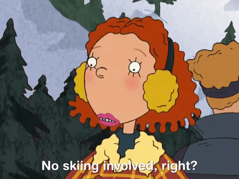 Ginger Foutley No Skiing Involved GIF