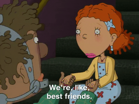 Ginger Foutley We're Like Best Friends GIF
