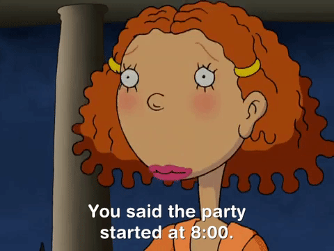 Ginger Foutley You Said Part Started At 8 GIF