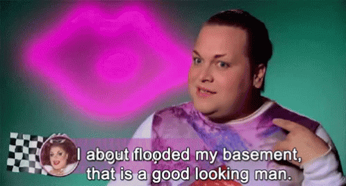 Ginger Minj Flooded Basement GIF