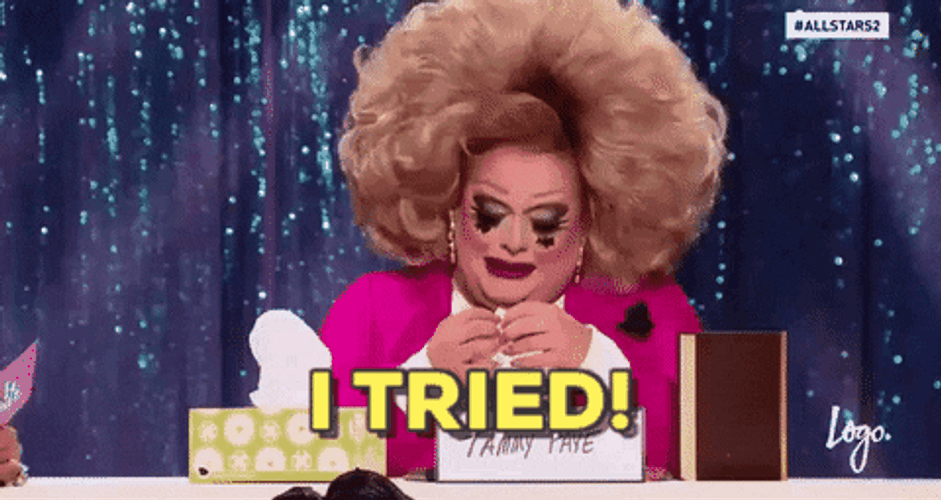 Ginger Minj I Tried Drag Race  GIF