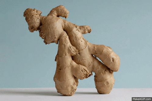 Ginger Root Close Up