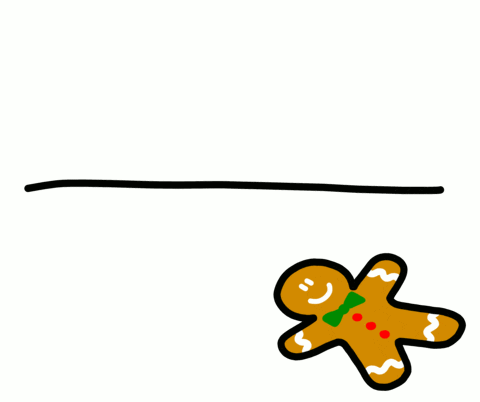 Gingerbread Thief Dog Cartoon GIF