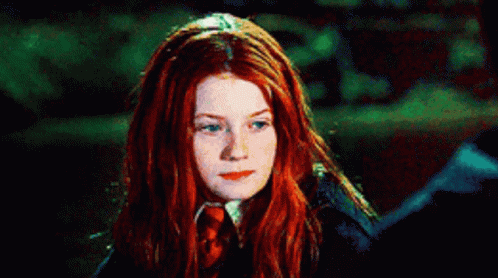 Ginny Weasley Blinking Eyes GIF