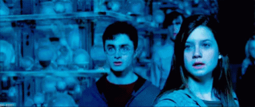 Ginny Weasley Casting Spell GIF