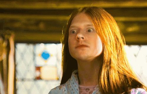 Ginny Weasley Funny Swap Shocked Face GIF