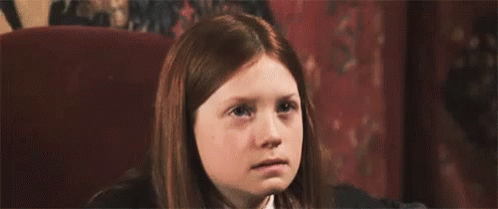 Ginny Weasley Looking Around GIF