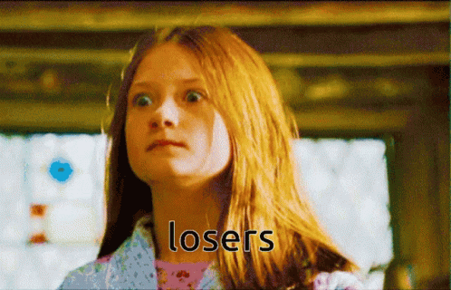 Ginny Weasley Losers GIF
