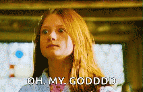 Ginny Weasley Oh My God GIF