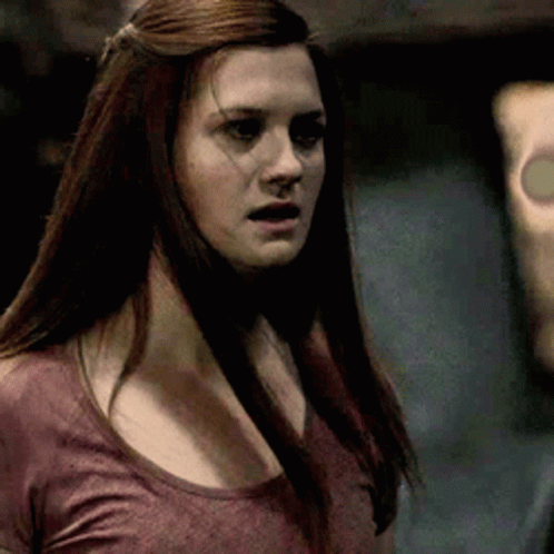Ginny Weasley Shocked Face GIF