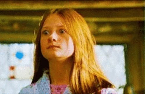 Ginny Weasley Surprised Face GIF