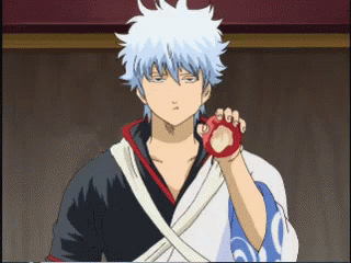 Gintama Gintoki Sakata Apo GIF