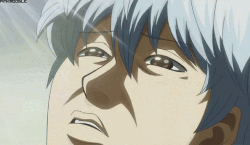 Gintama Gintoki Sakata Reaction GIF
