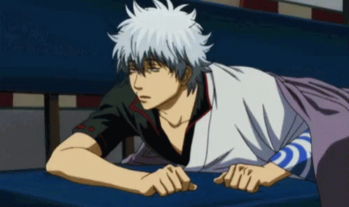 Gintama Gintoki Sakata Sleeping GIF