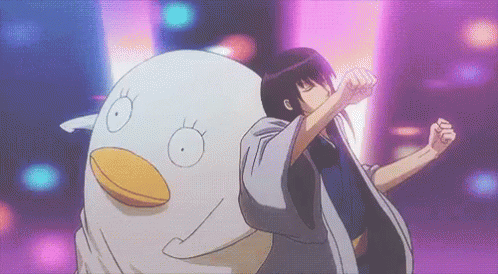 Gintama Kotaro Katsura And Elizabeth GIF