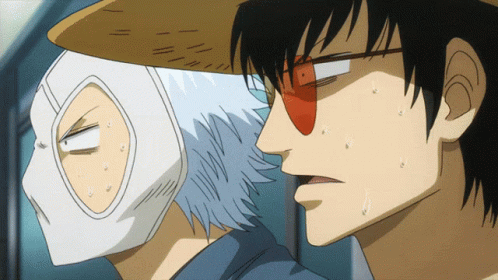Gintama Sakata Gintoki Rolling GIF