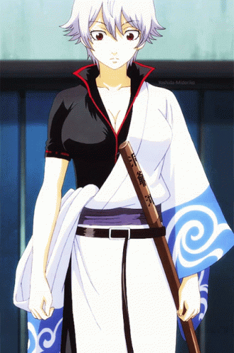 Gintoki Sakata Girl Version Gintama GIF