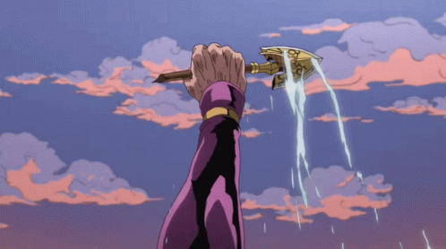 Giorno Giovanna Conquering GIF