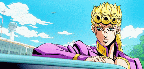Giorno Giovanna Femboy GIF