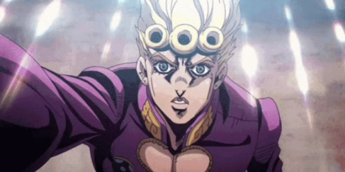 Giorno Giovanna Golden Wind GIF
