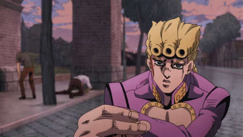 Giorno Giovanna Snap GIF