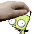 Gir Invader Zim Sticker GIF