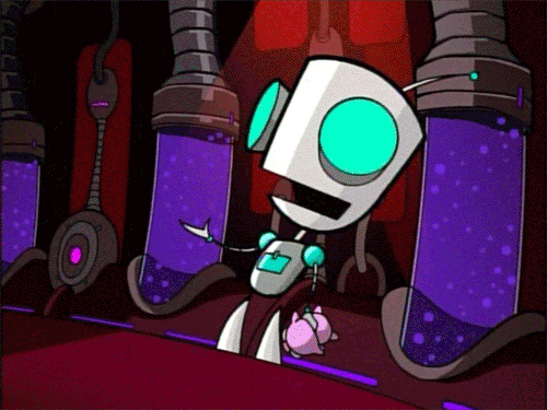 Gir Robot Electric Combustion GIF